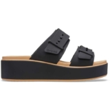 Crocs Women Brooklyn Buckle Low Wdg Casual Sandals – Size 9 UK