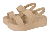 Crocs Womens Brooklyn Woven Upper LwWedge Sandal – Size 9 UK