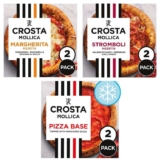 Crosta & Mollica 2 Pack Sourdough Pizzetta – Margherita or Stromboli / 2 Pack Sourdough Pizza Base 540g £3.95 – Clubcard Price