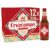 Cruzcampo Spanish Lager, Premium Andalusian Beer, 4.4% ABV, 12 x 330ml, Authentic Crisp Taste from Seville