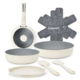 Cuisinart ClickSmart Ceramic Non-Stick Detachable Handle Cookware Set – Early Prime Deal