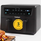 Cuisinart XXL10.4L Dual Drawer Air fryers, Large Air Fryer, Toxic Free with voucher