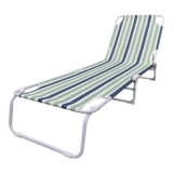Curacao Blue & green Metal Sun loung – Free C&C