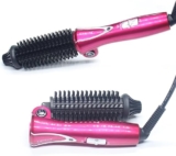 Curling Wands Brush, Professional Anti-Scald Hair Waver Instant Heat Up Multi Stylers Brush with Ceramic Glaze Hair Care for Long/Short Hair (UK Plug 220-240V)