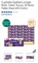 Cushelle Quilted Longer Rolls Toilet Tissue, 32 Rolls Pallet Deal (40 Units)