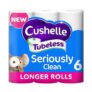 Cushelle Seriously Clean Mega Toilet Rolls, 50% More Sheets