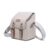 Cwatcun Compact Camera Bag, Canvas Leather Trim, Nikon/Canon/Sony