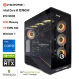 CyberPowerPC Gaming PC RTX 5080, i7-12700KF, 32GB RAM – Sold by CyberPowerPC UK / FBA