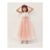 Cynthia Corded Lace Party Dress Pink
