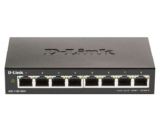 D-Link 8-Port Gigabit Smart Managed Switch With VLAN Support, Layer 2 Features, QoS, Fanless Prime Exclusive