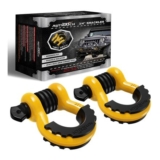 D Ring Shackle 3/4, Two-Pack with 7/8 Pin, Washer Kit