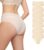 D.DUO Disposable Underwear for Women, Silky Seamless Invisible, Reusable Disposable Panties for Travel Hotal Stays(7PK)