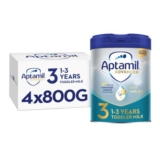 DEAL STACK – Aptamil 3 Toddler Milk Formula 1-2y 800g X4 – £54.40 S&S Voucher