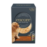 DEAL STACK – Encore Adult Wet Dog Pouch Gravy Chicken 5x100g – £4.02 S&S Voucher