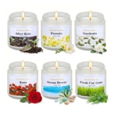 DEAL STACK – Floral Soy Wax Candle Gift Set, 6-Pack – £4.50 S&S Voucher