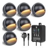 DEAL STACK – HIBOITEC Dimmable Garden Fence Lights Timer – £44.49 S&S Voucher