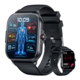 DEAL STACK – Mens Smartwatch Fitness Tracker, 2.01 Display, ECG, IP68 HRBPSpO2