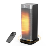 DEAL STACK – Portable 2000W Electric Heater, Quiet 45dB