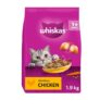DEAL STACK – Whiskas Chicken Adult Dry Cat Food 4 X 1.9kg – £16.81 S&S Voucher