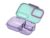 DÉCOR 1.7L Purple and Green Bento Box