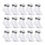 DECOVICI Kids Non-Slip Grip Socks, 15 Pairs, 5-7Y White
