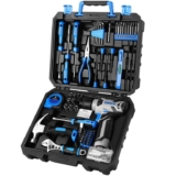 DEKO 126pc Cordless Drill & Tool Kit Set with 8V Electric Drill, DIY Home Hand Tools (3 Colours) W/Voucher Sold by DEKO-EU / FBA