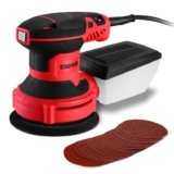 DEKOPRO Random Orbit Sander 300W 2.5A with 16Pcs Sandpapers, 6 Variable Speed 14000RPM – Sold by DEKO-EU / FBA