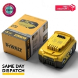 DEWALT DCB184 18V/20V 5Ah Li-Ion Battery for XR Power Tools – High Capacity – Sold by doodle_den_tools