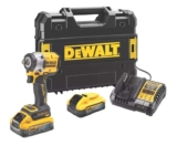 DEWALT DCF921H2T-GB 18V 2 x 5.0Ah Li-Ion PowerStack Brushless Cordless Impact Wrench – Free C&C
