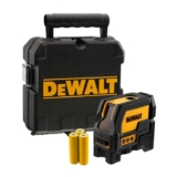 DEWALT DW0822-XJ Cross Line Laser Red Beam, Spot Self Levelling High Accuracy