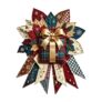 DHYUEN Christmas DIY Patchwork Fabric Kit for Quilted Decor