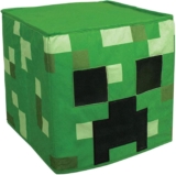 DISGUISE 116909-15L CREEPER HEADPIECE/BLOCK HEAD Minecraft Dress Up & Accessories, Green, One Size
