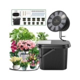 DIY Solar Irrigation Kit with Flip-Top Bucket, 9 Modes