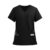 DIYIOUZHOU Black Scrub Tops for Women Nurses Uniform