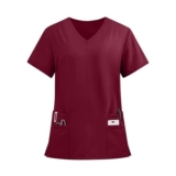 DIYIOUZHOU Scrub Tops for Women Nurses Uniform Tunic