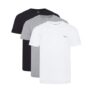 DKNY Mens 3 Pack Short Sleeve T-Shirts Giants