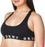 DKNY Womens Cozy Boyfriend Racerback Bralette Bra