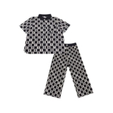 DKNY Womens Long Short Sleeve Pyjama Set