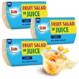 DOLE Mixed Fruit and Cherry In Juice 3×4 Pack 12 pots Fruit Pieces in Juice No Added Sugar (£3.99 S/S)
