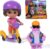 DORA Adventure Pack with Squirrel Tico – Mini Playset with 2 Figures (approx. 9 cm) and an Accessory with Function, for Imaginative Play, for Children from 3 Years