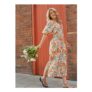 DOROTHY PERKINS Floral Poplin Twist Front Midaxi Dress