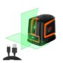DOVOH Rechargeable Laser Level, Green Self-Leveling Cross-Line C2-120G