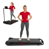DR.GYMlee 4 in 1 Walking Pad, Folding Treadmill, Under Desk Treadmill 112 km/h, Quiet Compact Running Machine, Size XL