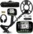 DR.ÖTEK Metal Detector for Adults & Kids, Upgraded Waterproof Gold Detector with Pinpoint & Terrain Modes, One-Click Quick Matching, 6 Modes, Higher Accuracy, Lightweight & Easy to Use, Green