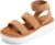 DREAM PAIRS Girls Glitter Party Sandals Glitter Party Sparkle, Comfortable Special Occasions, Grippy Safe Steps, Adjustable Secure Fit