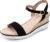 DREAM PAIRS Womens Espadrille Wedge Sandals Ankle Strap Slingback Platform Sandals Non-Slip Outsole for a laidback casual look