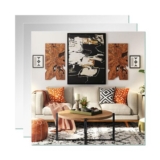 DRERIO 3-Pack Wall Mirrors 50cm Self-Adhesive Glass Square