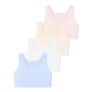 DRMYDRM Girls Sports Bra Crop Tops Non-Padded Training Bras 7-12