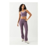 DSGN Studio Sculpt Fold over Waistband Flared Legging