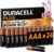 DURACELL Plus AAA Batteries (24 Pack) Alkaline Batteries 1.5V Up to 100% Extra Life with POWER BOOST Actives Reliability For Everyday Devices 0% Plastic Packaging 10-Year Storage-MN2400